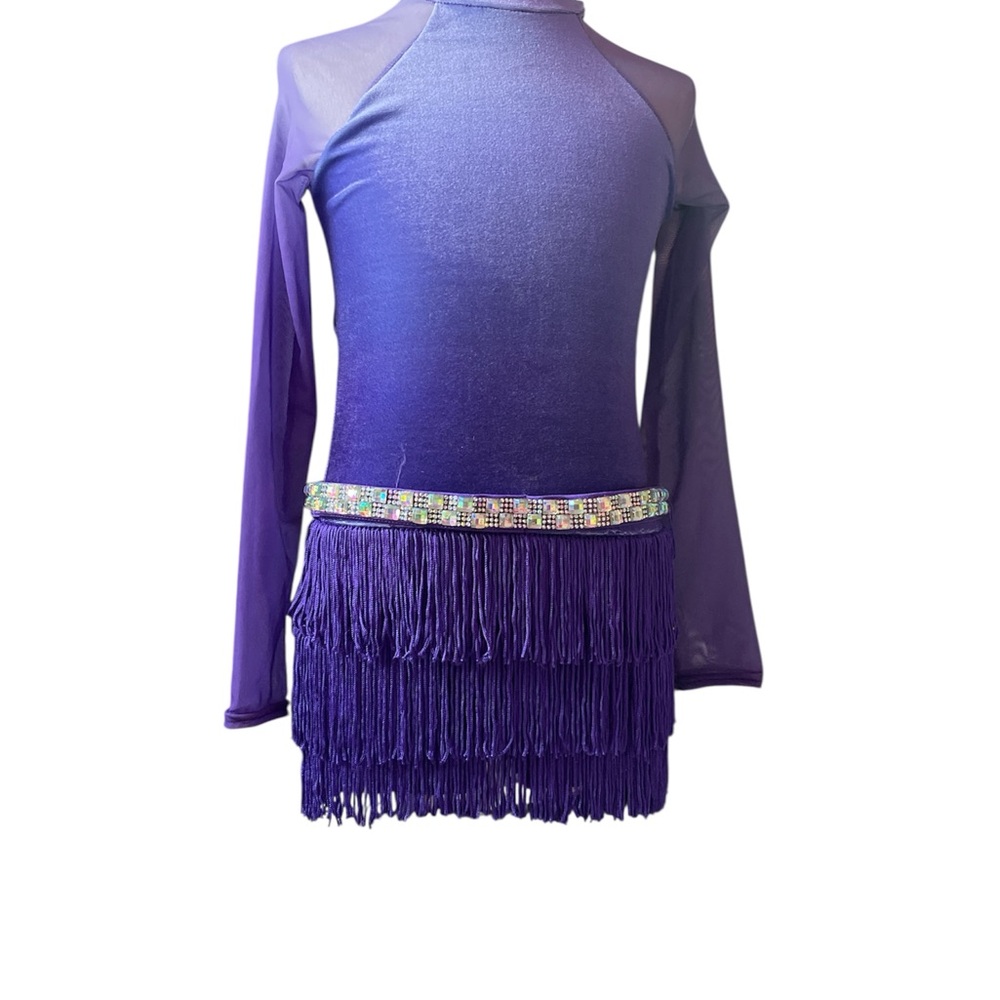 Weissman All the Ways Purple Ombré Jazz Dance Costume CS